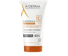 A-Derma Exomega Control Emollient Kreminis For Face &amp; Body SPF 50+, 150 ml