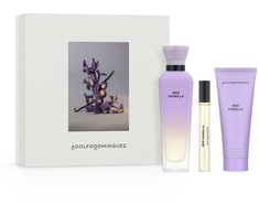 Adolfo Dominguez Iris Vainilla Eau De Parfum Purškiklis, 120 ml Set 3 Pieces