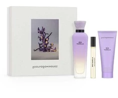 Adolfo Dominguez Iris Vainilla Eau De Parfum Purškiklis, 120 ml Set 3 Pieces