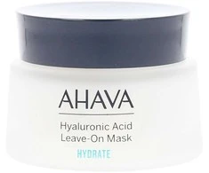 AHAVA Hydrate Hyaluronic Acid Leave On Mask nenuplaunama kaukė su hialurono rūgštimi, 50 ml