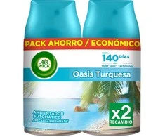 „Air-Wick Freshmatic“ oro gaiviklis „Oasis Turquesa“ 250 ml