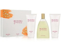 "Aire De Sevilla Primavera" tualetinio vandens purškiklis 150 ml, 3 dalių rinkinys moterims