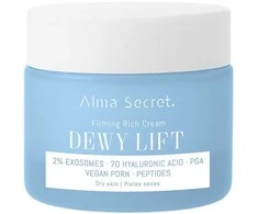 Alma Secret Dewy Lift Firming Kreminis Rich Piel Seca, 50 ml