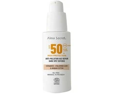 Alma Secret Solar Crema Facial Con Color Spf50 Sand veido kremas, 50 ml