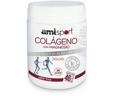 Amlsport Kolagenas su magniu Vit C Vit B1 B2 B6 Braškių skonio Pol