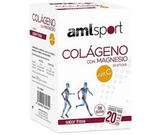 Ana Maria Lajusticia Kolagenas su magniu Amisport Strawberry 20 vnt