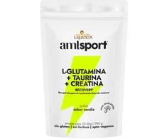 Amlsport L-GLUTAMINE + TAURINE + CREATINE watermelon flavor 590 gr