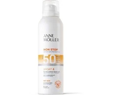 apsauginis mistas nuo saulės kūnui, plaukam ir galvos odai Anne Moller Non Stop Invisible Body Mist Spf50 150ml