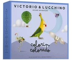 Victorio Lucchino Victorio and Lucchino Victorio and Lucchino Victorio and Lucchino Victorio and Lucchino Victorio and Lucchino Victorio and Lucchino Aguas Infantiles Colorin Colorado Estuche 2 Piezas
