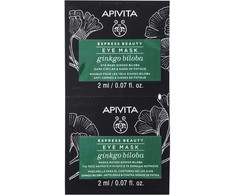 Apivita Dark Circles And Eye-Puffiness Mask With Ginkgo Biloba veido kaukė 2x2ml
