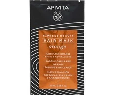 Apivita Express Beauty Mascarilla capilar brillo y vitalidad con naranja 20 ml