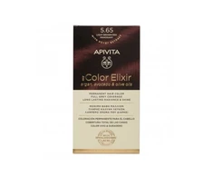 Ilgalaikiai plaukų dažai Apivita MY COLOR ELIXIR, 5.65 Light Brown Red Mahogany