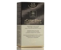 Ilgalaikiai plaukų dažai Apivita MY COLOR ELIXIR, 6.18 Dark Skirtas šviesiems plaukams Ash Pearl