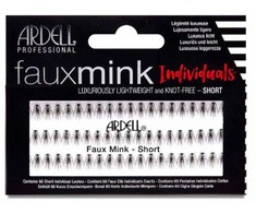 Ardell Faux Mink Juodas Individual Blakstienos Short 1 U