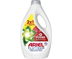 Ariel Extra Poder Quitamanchas Detergente LĆ­quido Pack 2 X 20 Dosis