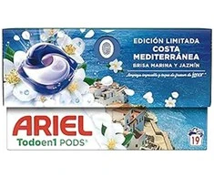Ariel Indų Plovimo Kapsulės 19vnt Costa Mediterranea