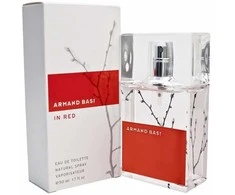 Armand Basi In Raudona EDT tualetinis vanduo unisex, 50 ml