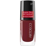 "Artdeco" greitai džiūstantis nagų lakas Confident Raudona 10ml