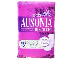 "Ausonia Discreet" higieniniai įklotai šlapimo nelaikantiems 12 vienetų