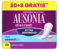 AUSONIA DISCREET maxi incontinence pads 28 units