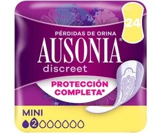 AUSONIA DISCREET mini incontinence pads 24 units