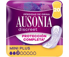 Ausonia Mini Plus įklotai šlapimo nelaikymui 20 vnt.