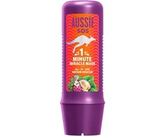 Aussie Hair Aussie Sos 1 Minute Miracle Repair Rescue Mask, 250 ml