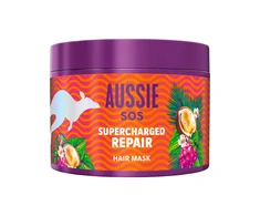„Aussie SOS Supercharged Repair“ plaukų kaukė, 500 ml