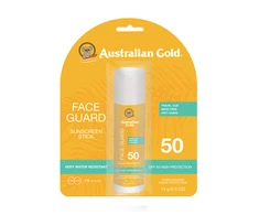 Australian Gold Face Guard SPF50 Apsauginis pieštukas nuo saulės, 14 ml