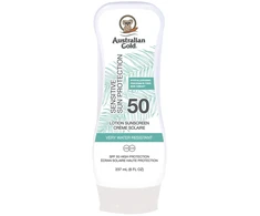 Australian Gold SENSITIVE SUN PROTECTION SPF50 water resistant lotion 237 ml
