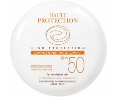 Apsauginė kompaktinė veido pudra AVENE SUN, SPF 50+, atspalvis: Beige, 10 g