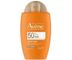 Avène Ultra Fluid Tinted SPF 50+ apsauginis fluidas nuo saulės su spalva, 50 ml