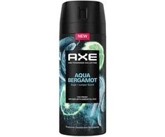 Axe Aqua Bergamot purškiamas dezodorantas, 150 ml