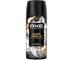 Axe Juodas Vanilla Desodorante Purškiklis, 150 ml