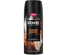 Axe Copper Santal purškiamas dezodorantas, 150 ml