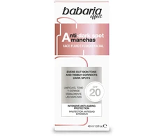 Babaria Anti-Dark Spot Manchas Fluido Facial Spf20, 40 ml