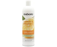 Babaria Lemon y Vitamin C Champú Iluminador y Brillo, 380 ml