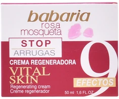 Babaria Rosa Mosqueta Vital regeneruojantis odos kremas raukšlėms stabdyti 50ml