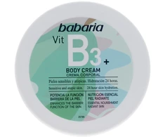 "Babaria" vitaminas B3 kūno kremas 400ml