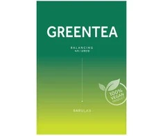 Barulab Žalias Tea Balancing Face Mask subalansuojanti lakštinė veido kaukė, 23 g