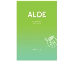 Barulab Aloe Soothing Face Mask raminanti lakštinė veido kaukė, 23 g