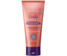 Be Natural Placenta Life Be Nat Nutri Skirtas garbanotiems plaukams Monoi Curl Kreminis plaukų formavimo kremas, 200 ml