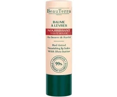 Beauterra Bálsamo Labial Con Color Rojo, 4 g