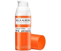 Saulės kremas nuo rudų dėmių Spf +50 Bella Aurora 3076 50+ (50 ml)