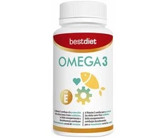 Best Diet Omega 3 maisto papildai 60 vnt kapsulių
