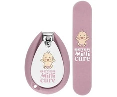 "Beter Baby Minicure Duo Kit" rožinės spalvos rinkinys