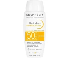 apsauginis fluidas nuo saulės Bioderma Photoderm Mineral Fluid Spf50 75g