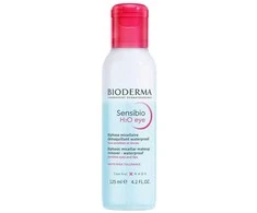 BIODERMA akių makiažo valiklis jautriai odai SENSIBIO H2O EYE, 125 ml
