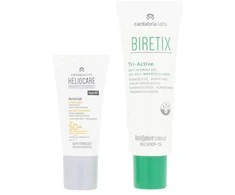 Cantaria Labs kosmetikos rinkinys (Biretix Tri-Active Gel, 50 ml + Heliocare 360º Acnimat SPF 50, 15 ml)