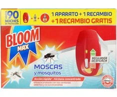 "Bloom Max" STOP musės ir uodai elektrinio prietaiso + 2 papildymai